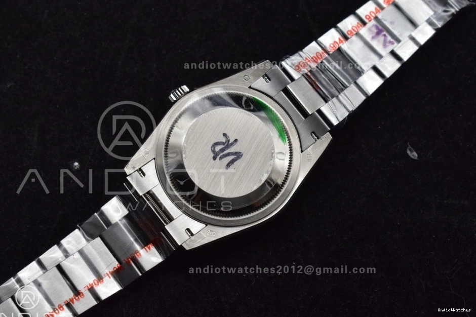 vr3255 904L Bracelet 36 QF Breathable 690 V5 Dial Steel Diamond Best Edition (Gain SS DayDate President Weight) Silver on 0217